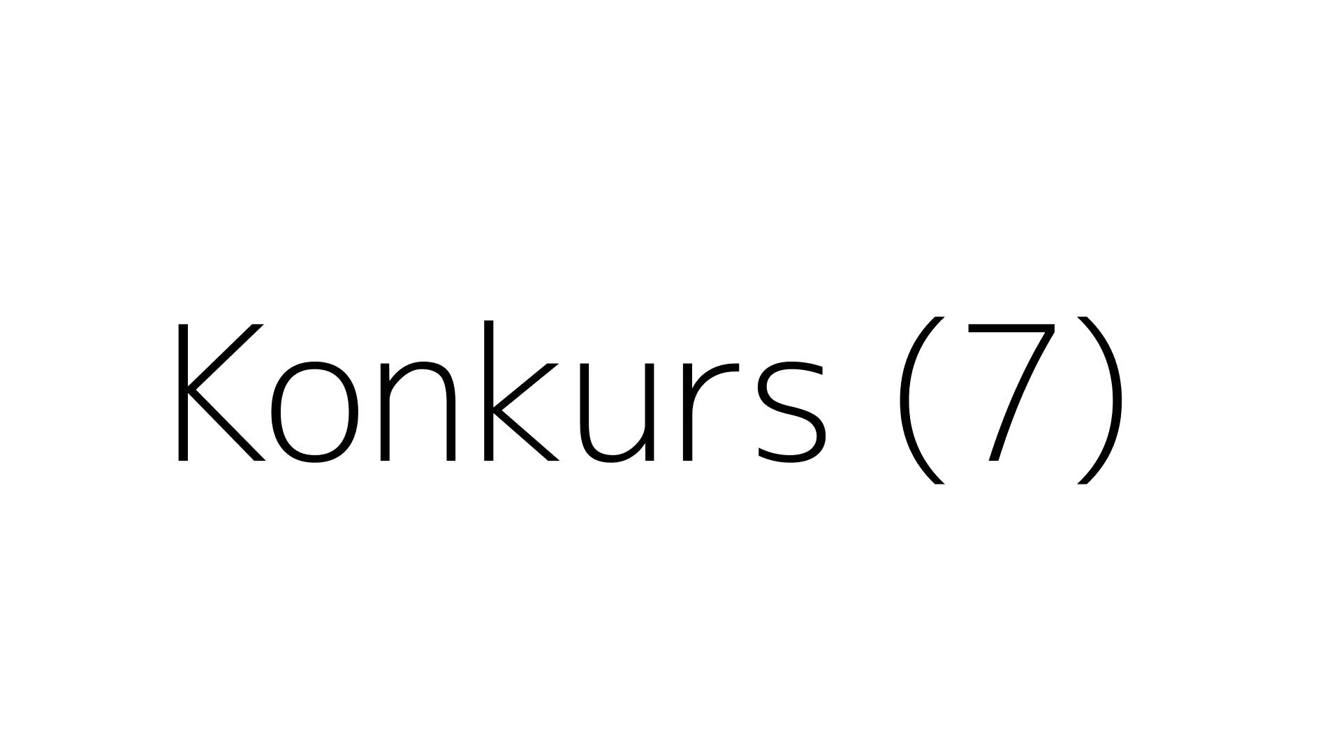 Konkurs (7)